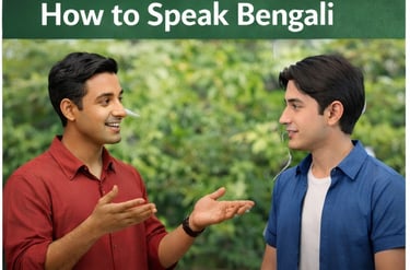 Learn How to speak Bengali at Talkingbees