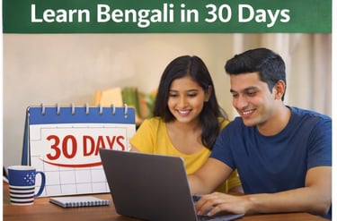 Learn Bengali in 30 days at Talkingbees