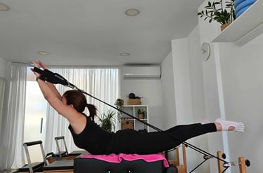 stretching on the reformer 