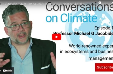 Cameramangreece.co.uk Interview Professor Michael Jacobides at Museum of Natural History in Athens.