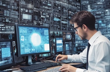 black blue and yellow textile