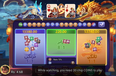 Download dragon tiger club game Pakistan 