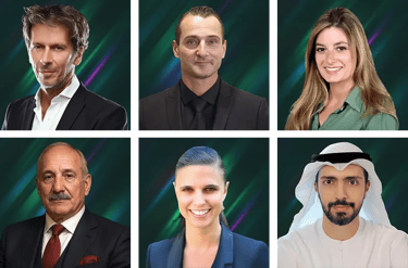 Faces of the team at Taqadum