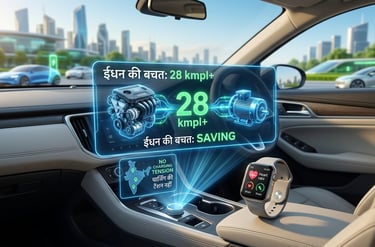 Hybrid Car Mileage Technology India 2026 Benefits