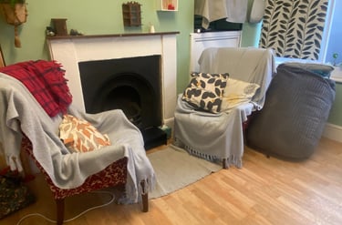 View of Art therapy room in Weston-super-Mare