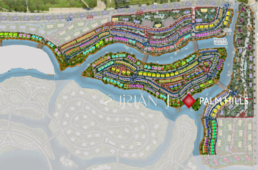 Jirian – Palm Hills Waterfront Community Masterplan