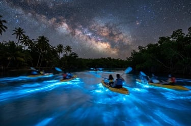 bio bay vieques, Puerto Rico