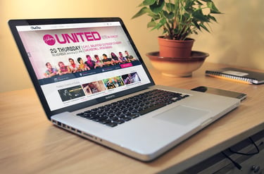 Event booking website