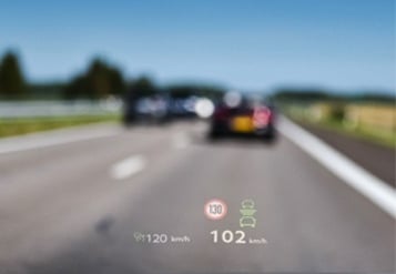 Head Up asistavimo sistema automobilio stiklas su HUD sistema