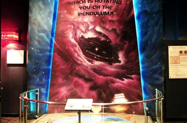 Clark Planetarium—"Foucault Pendulum" Display