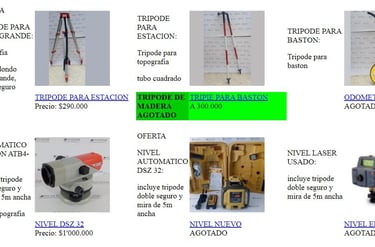 prisma para topografia, miniprisma topografia