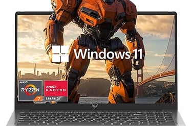 ACEMAGIC Gaming Laptop AMD Ryzen 7 5825U Laptop 16GB DDR4 (2 * 8GB, Dual Channel) 512GB M.2 2280 NVMe SSD Windows Laptop 16.1