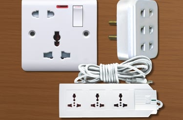Sockets and plugs - Bush Pakistan