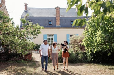 Séance photo famille à domicile centre
