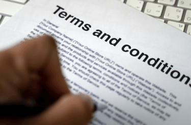 Terms and conditions