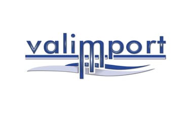 Logo de l'entreprise VALIMPORT, partenaire d'Aquaref Piscine