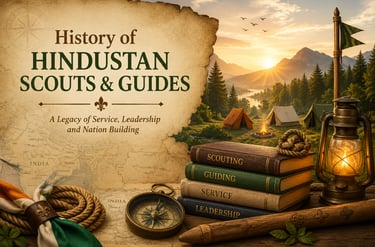 Scout and Guide History Heritage Banner