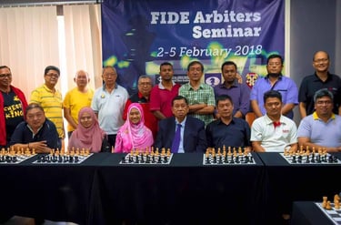 Ellie Emira at the FA Seminar in Puchong by IA Casto Abundo. Malaysia Chess. Chess Clicks
