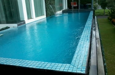 kolam renang overflow buatan dayanapool