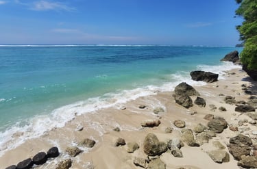 plage nusa dua bali