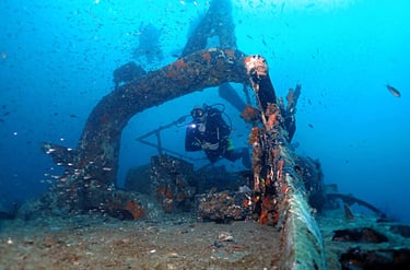 Padi wreck diver