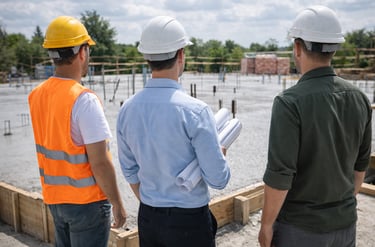 TNA Architecture, Melbourne Architect, Construction Admin, Construction Administration, Site Visit