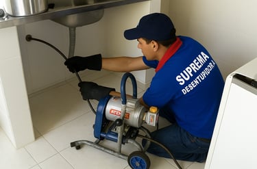 desentupidora de encanamento