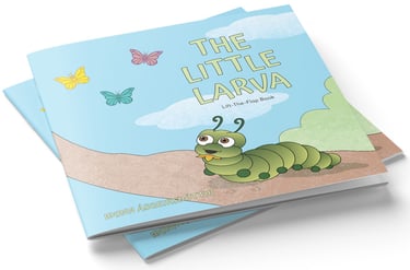 The Little Larva book cover