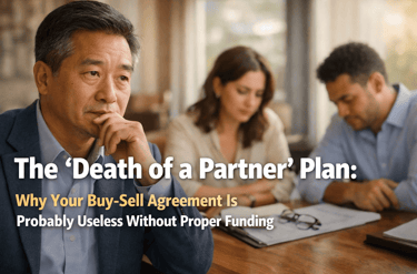 The 'Death of a Partner' Plan: Why Your Buy-Sell Agreement Is Probably Useless Without Proper Fundin