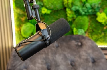 Shure SM7-B Für Podcastaufnahmen