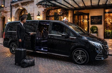 Transfert privé en Taxi Van Orly Paris 7 Places 