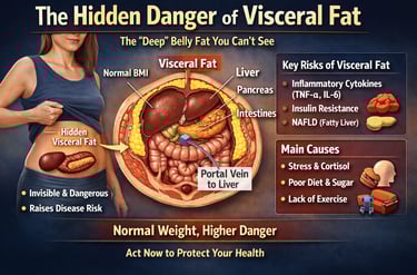 Belly Fat Explained: Why Visceral Fat Is More Dangerous Than You Think