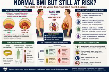Thin-Fat Phenotype Explained: You Can Be “Normal Weight” and Still at Heart Risk