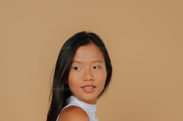 a woman in a white dress and a white dress