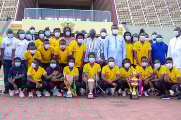 A post from Comfort Owusu, a football player for Hasaacas Ladies and Ghana national team(black princ