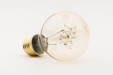 idea - yellow bulb
