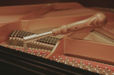 grand piano tuning hammer