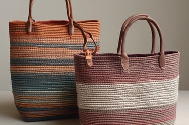 Les Créations de Lounie Les sacs en trapilho