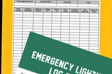 a book with a picture of a logbook and a logbook