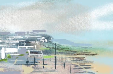 Arniston Bay - digital postcard