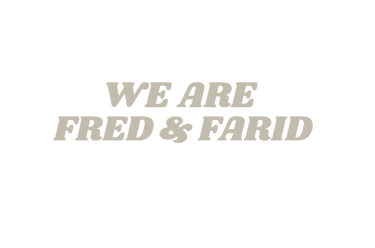 fred & farid logo - creative strategy and consultancy for iconic creative agency 