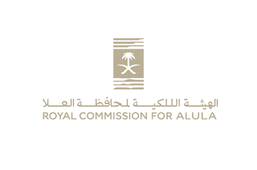 RCU Al Ula logo - creative strategy for global conservation and tourism project