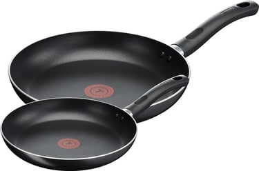 two potsted potsted with pots and pans