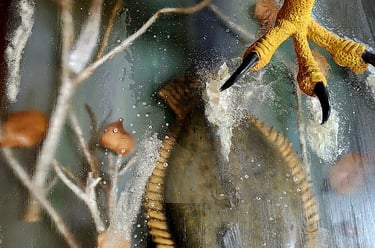 Carved by Louis Livan catch of the day thwarted