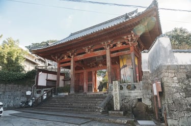 Kofukuji Temple in Nagasaki, the oldest Chinese temple in Japan and a spiritual center for the Chine
