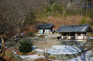 ein kleines koreanisches Haus