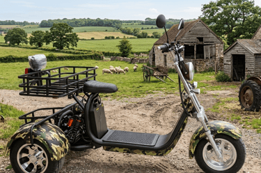 scooter électrique 3Roues.com en zones rurales