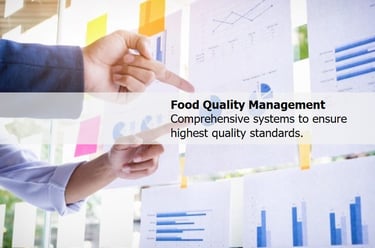 HACCP FSSC22000 GMP Comprehensive systems to ensure the highest food quality management standards