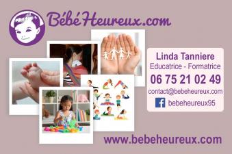 Carte de visite Bébé Heureux