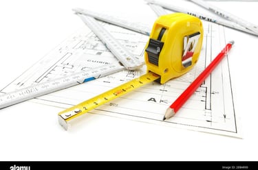 Measurement-based drawings for technical planning in San Fernando Valley